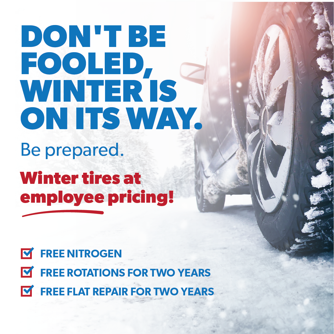 Don't be fooled, winter is on its way. Be prepared.