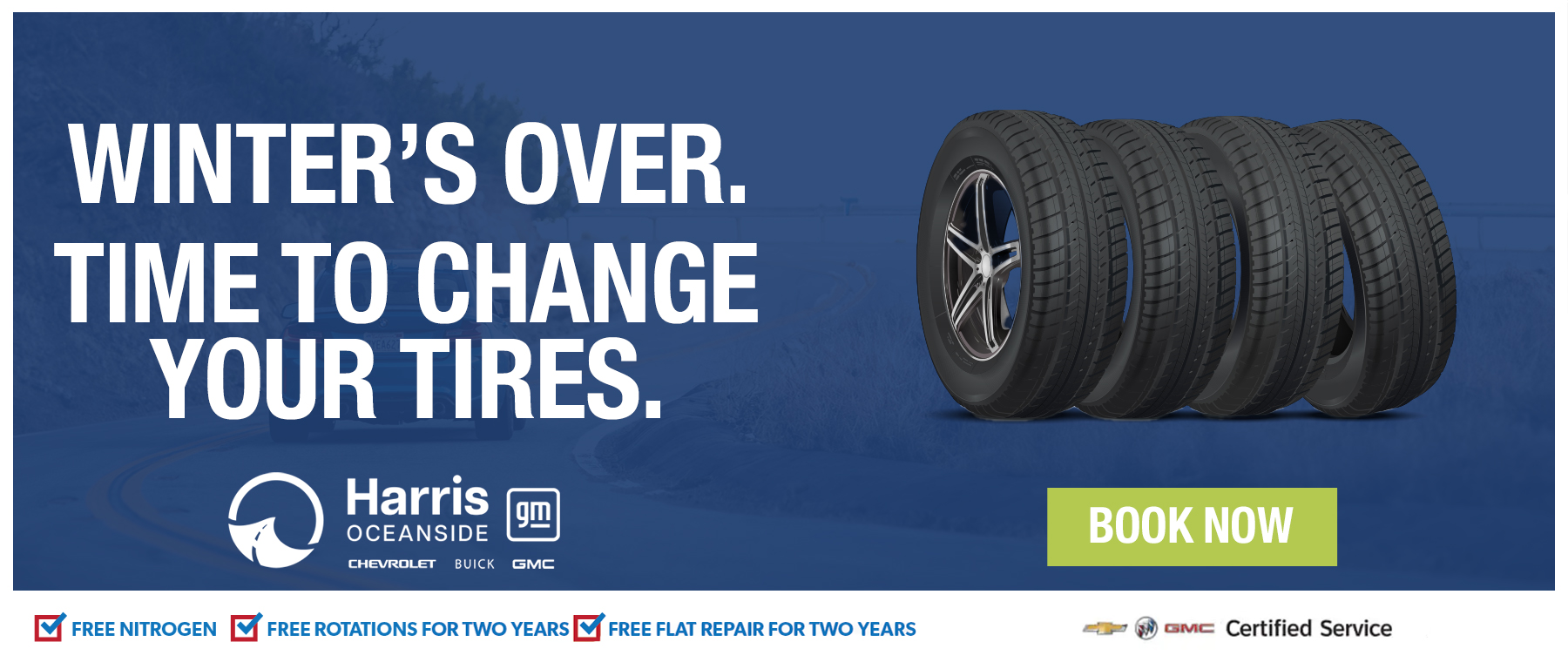 Don't be fooled, winter is on it's way! Be prepared.